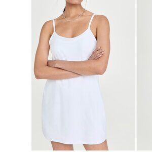 Beyond Yoga Spacedye Essentials White Tank Dress - Sz M